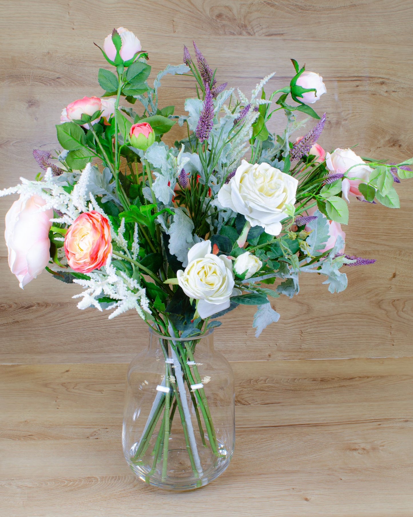 Rose & Ranunculus in Vase