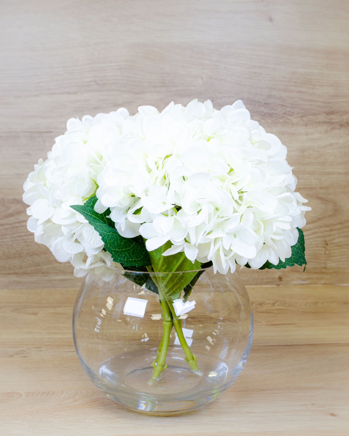White Hydrangea Fishbowl
