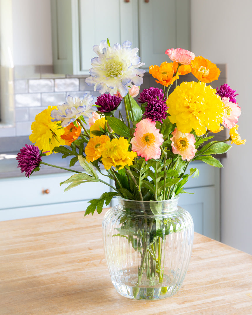 Meadow Poppies in Vase