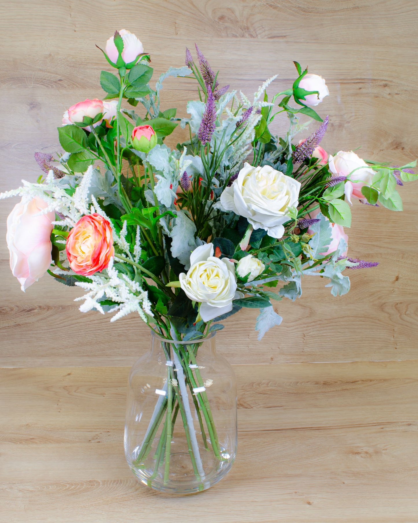 Rose & Ranunculus in Vase