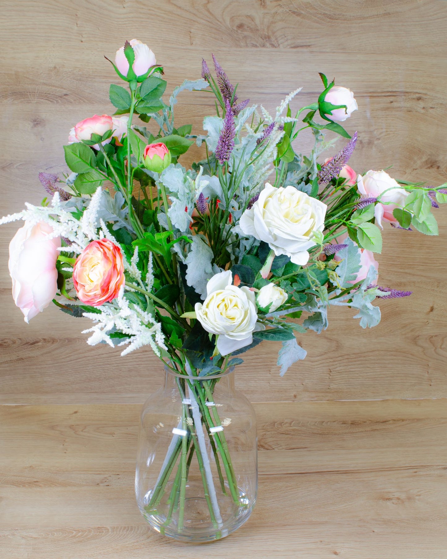 Rose & Ranunculus in Vase