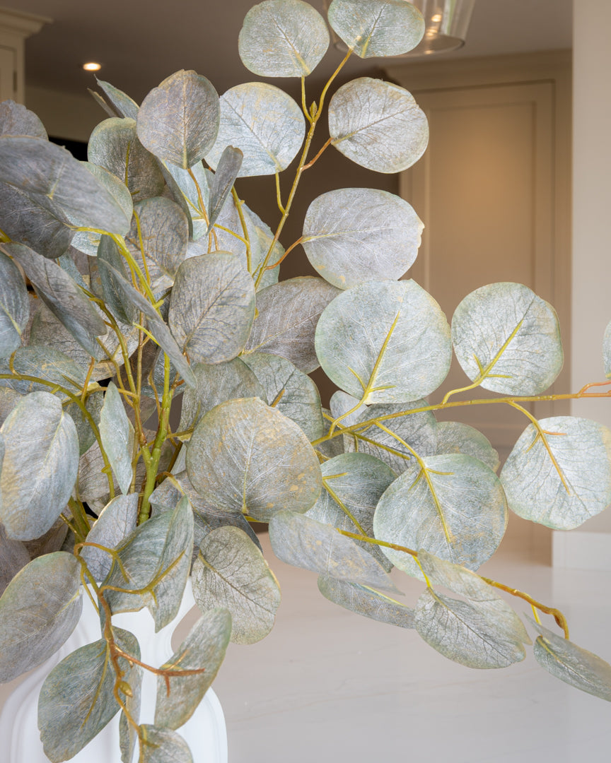Gold Touched Eucalyptus Spray
