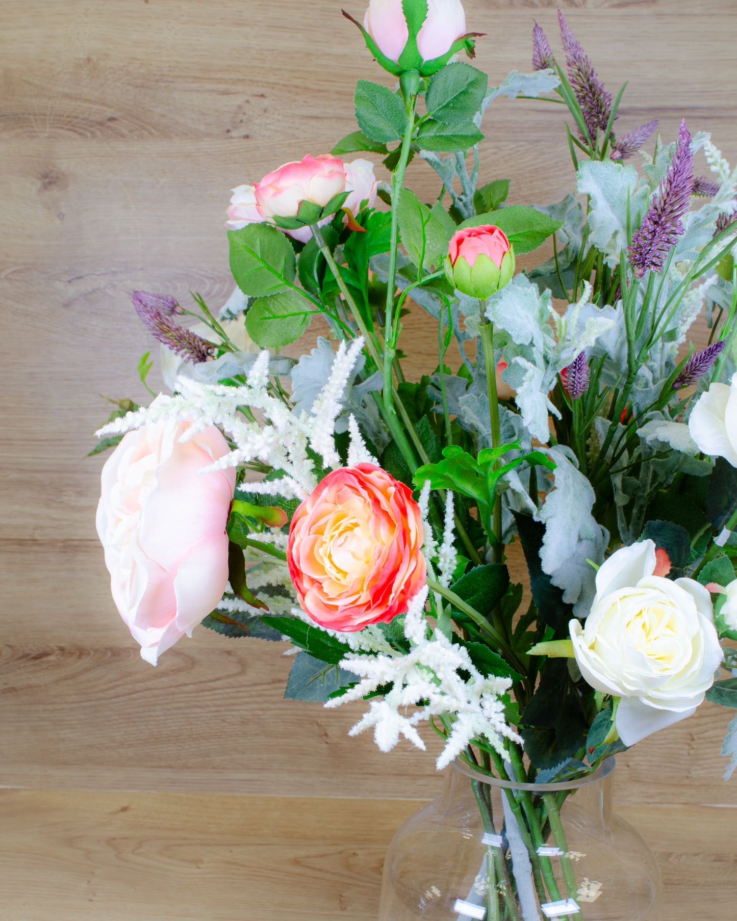 Rose & Ranunculus in Vase