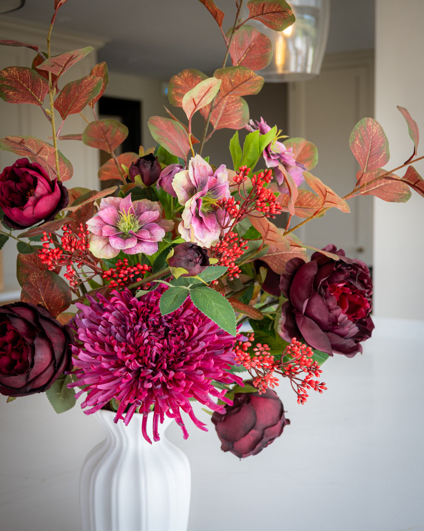 Magenta Rose & Berry Bouquet