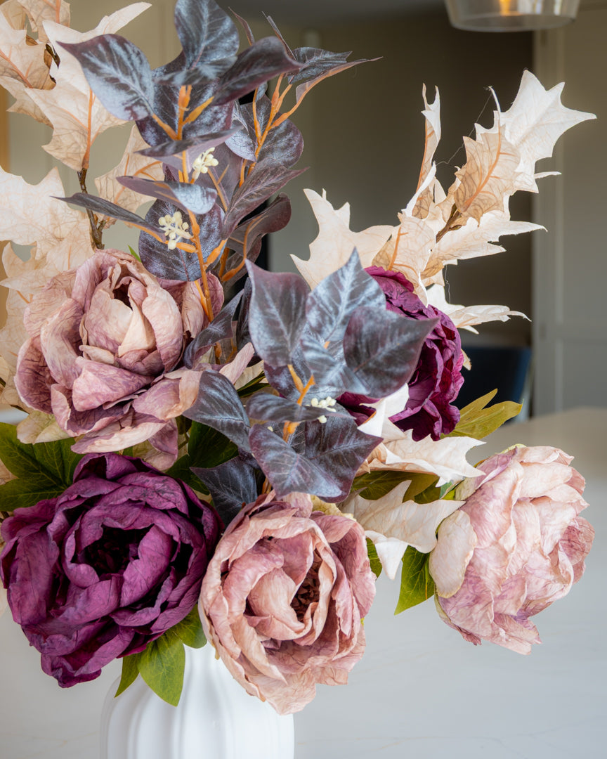 Autumn Mulberry Peony Bouquet