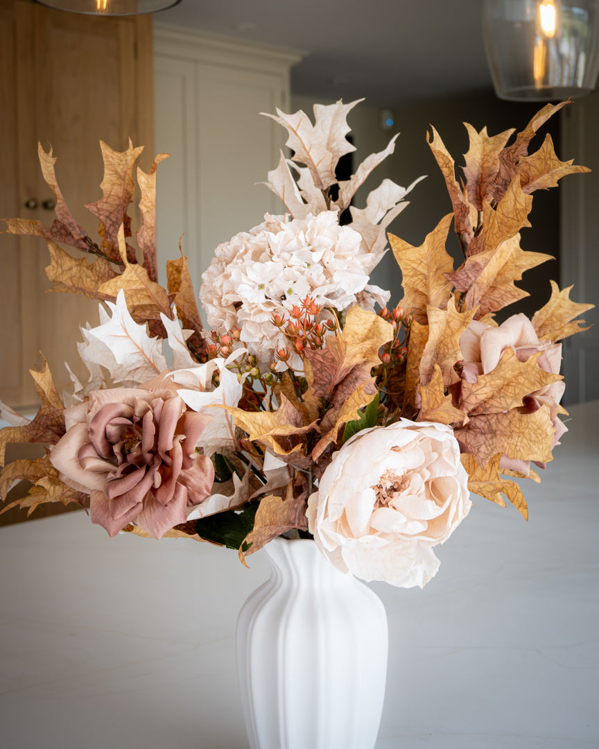 Autumn Rose & Hydrangea Bouquet