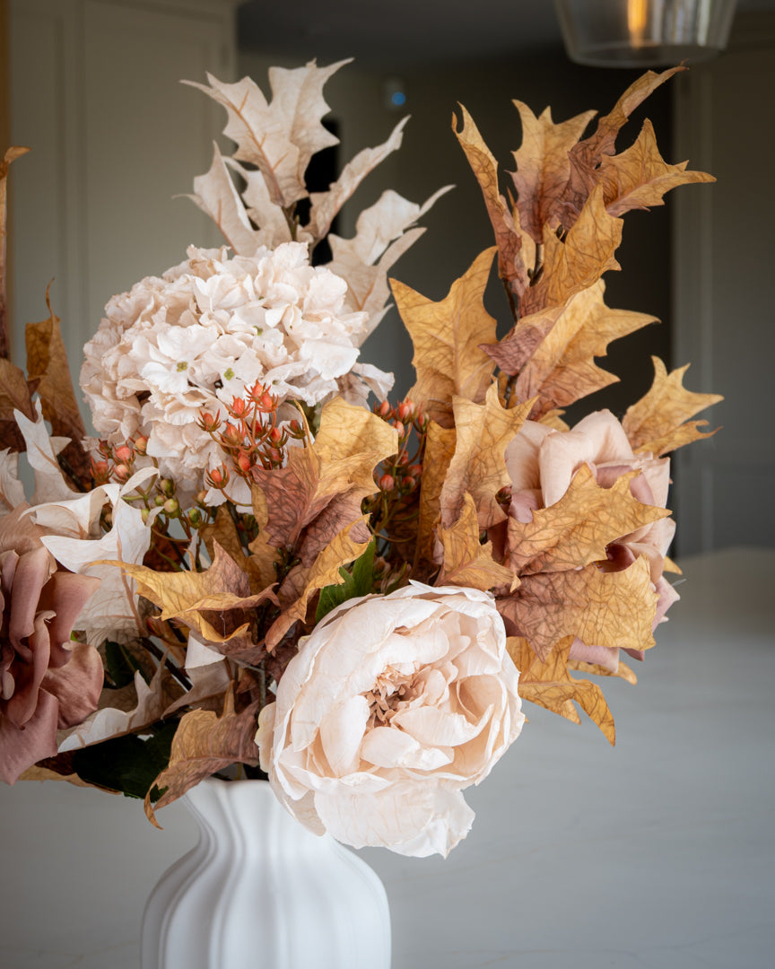 Autumn Rose & Hydrangea Bouquet
