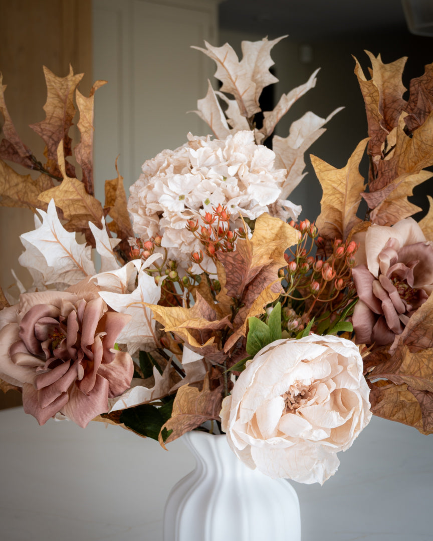 Autumn Rose & Hydrangea Bouquet