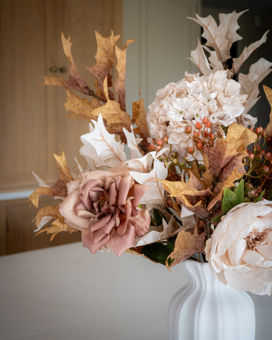 Autumn Rose & Hydrangea Bouquet