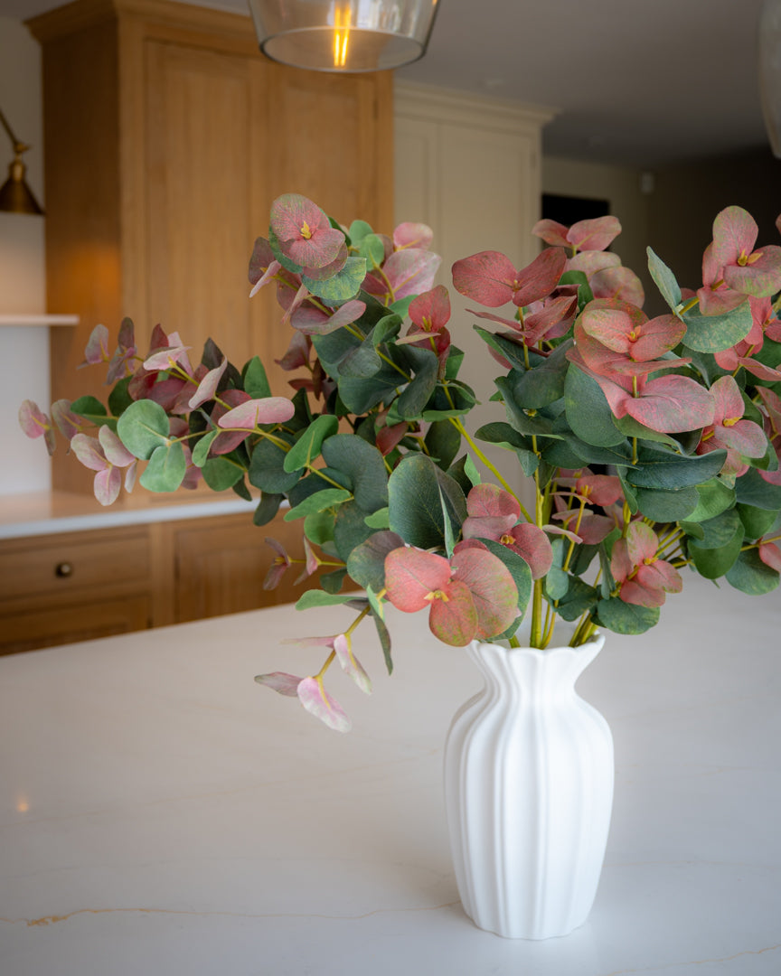 Autumn Blush Eucalyptus Stem