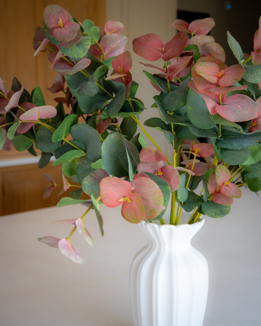 Autumn Blush Eucalyptus Stem