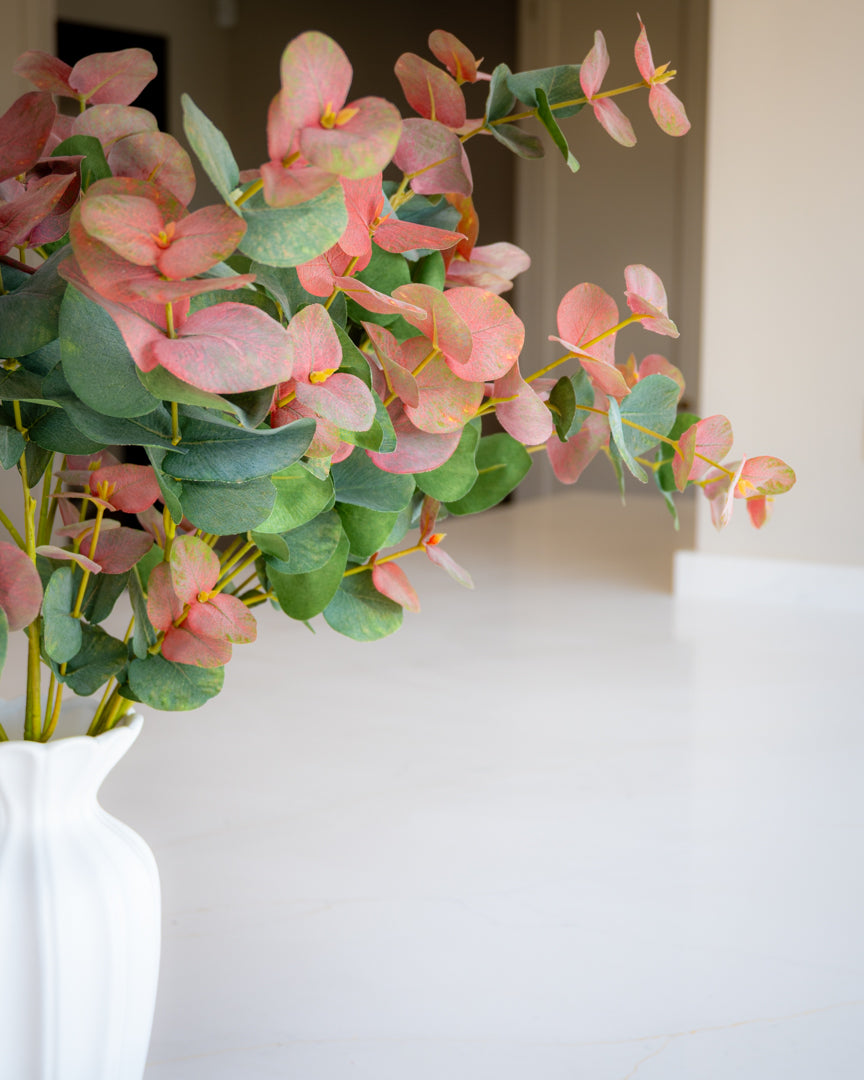 Autumn Blush Eucalyptus Stem