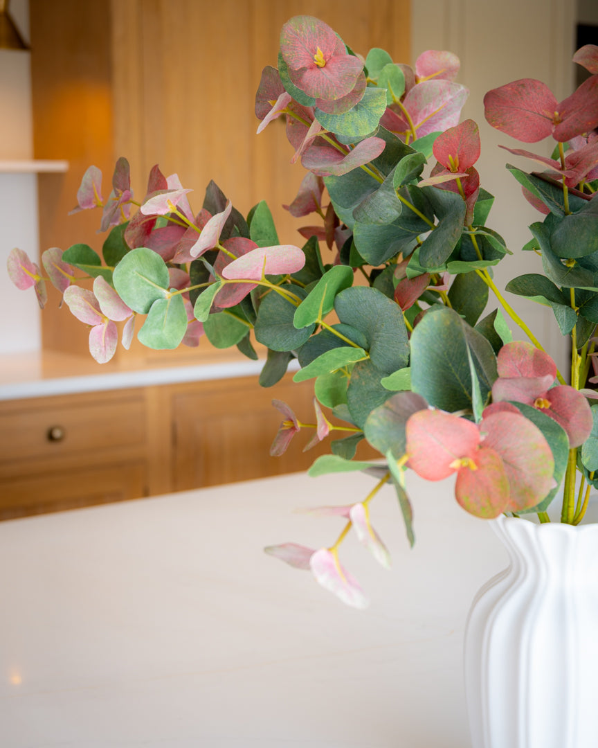 Autumn Blush Eucalyptus Stem
