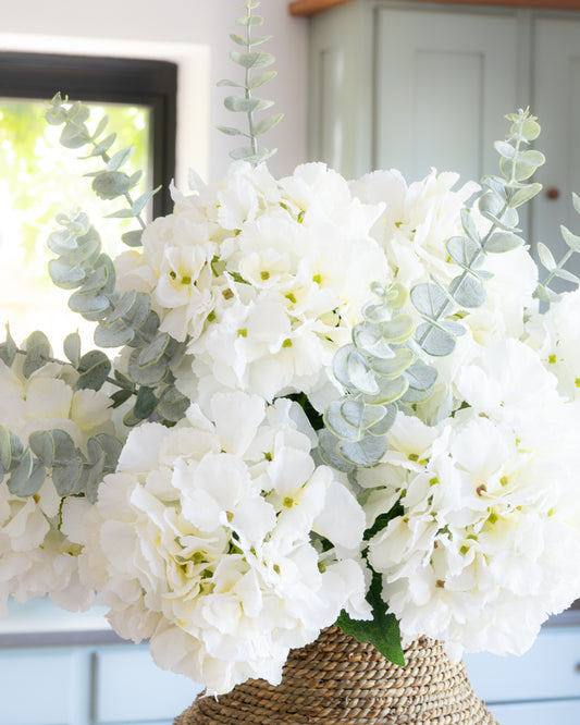 Luxury White Hydrangea Bouquet
