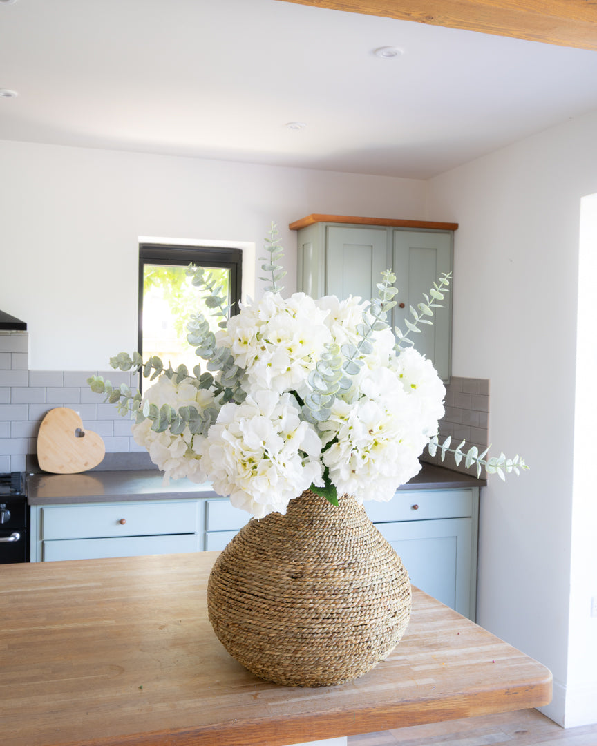 Luxury White Hydrangea Bouquet