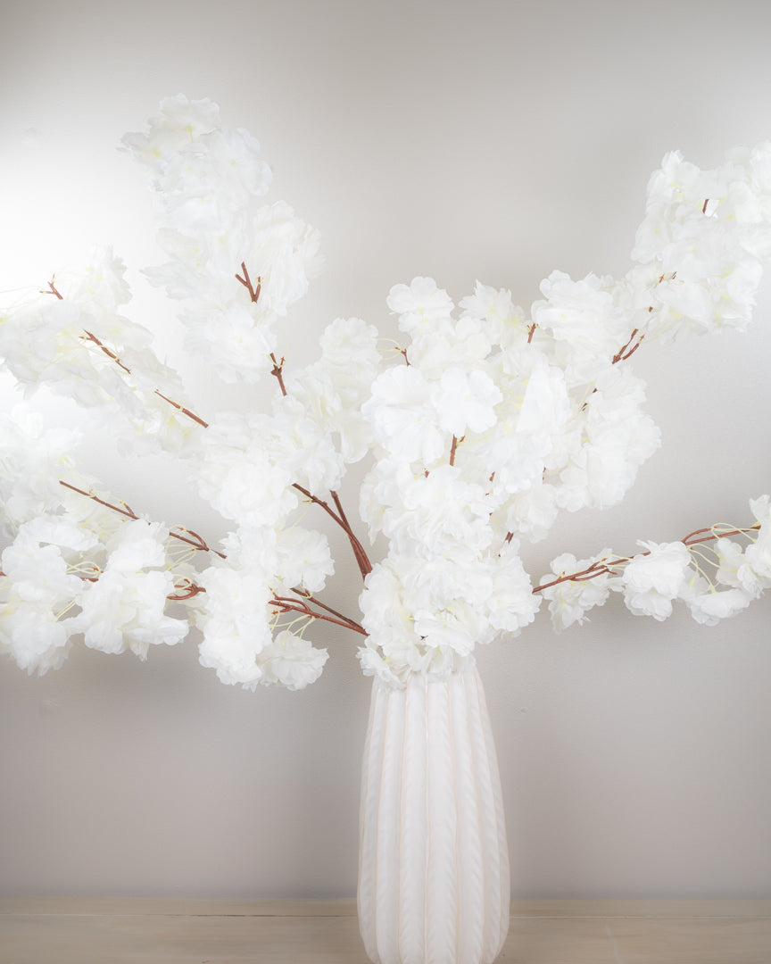 Ivory Blossom Spray - Set of Three