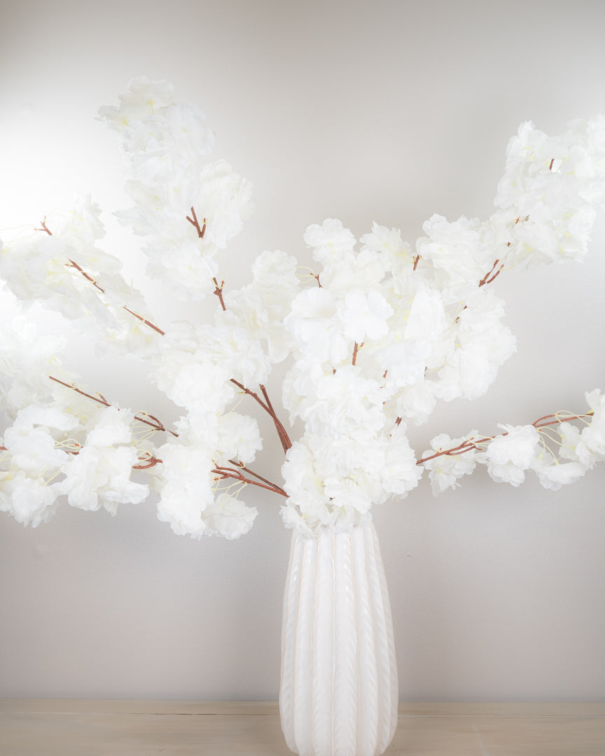 Ivory Blossom Spray - Set of Three