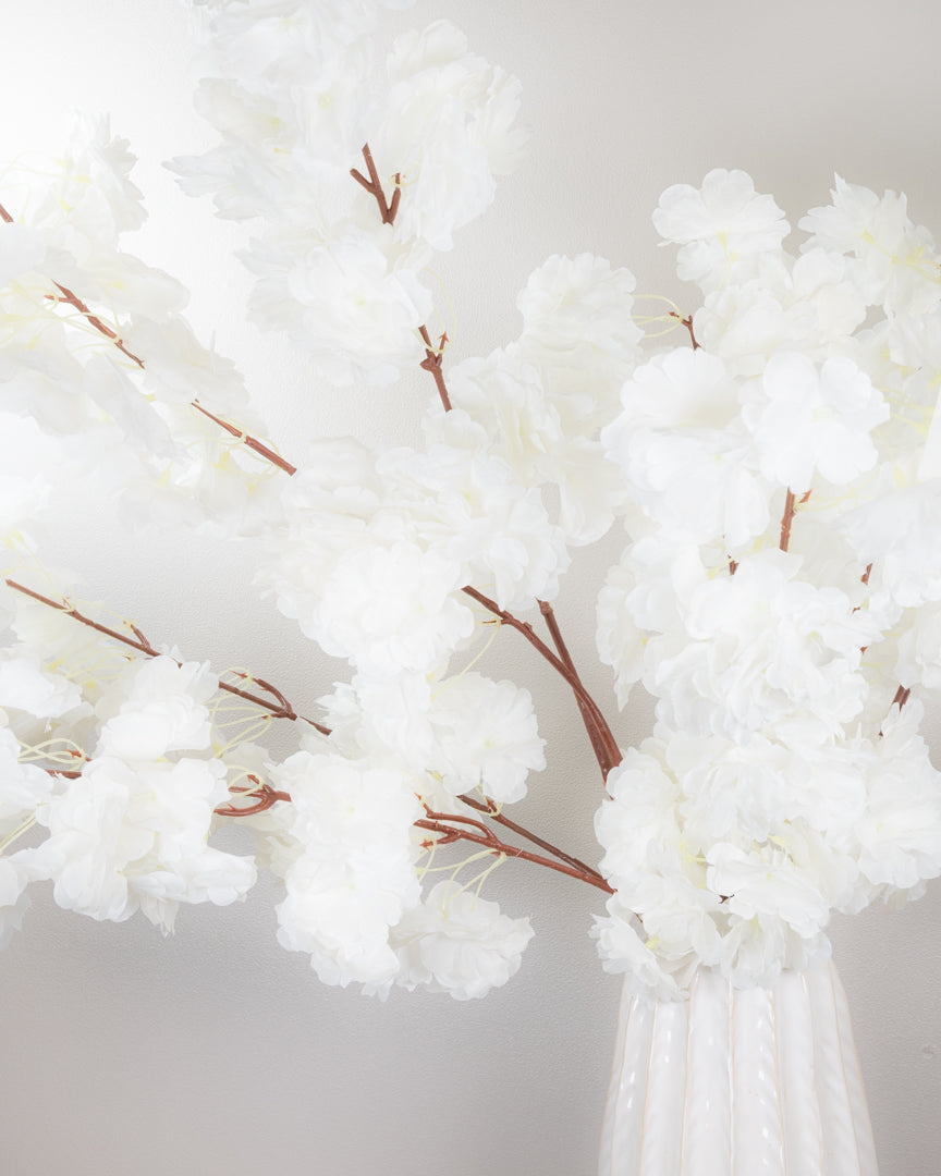 Ivory Blossom Spray - Set of Three