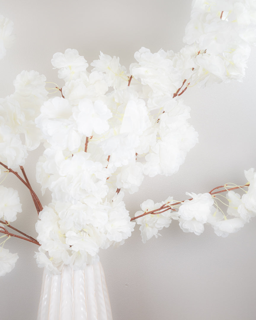 Ivory Blossom Spray - Set of Three