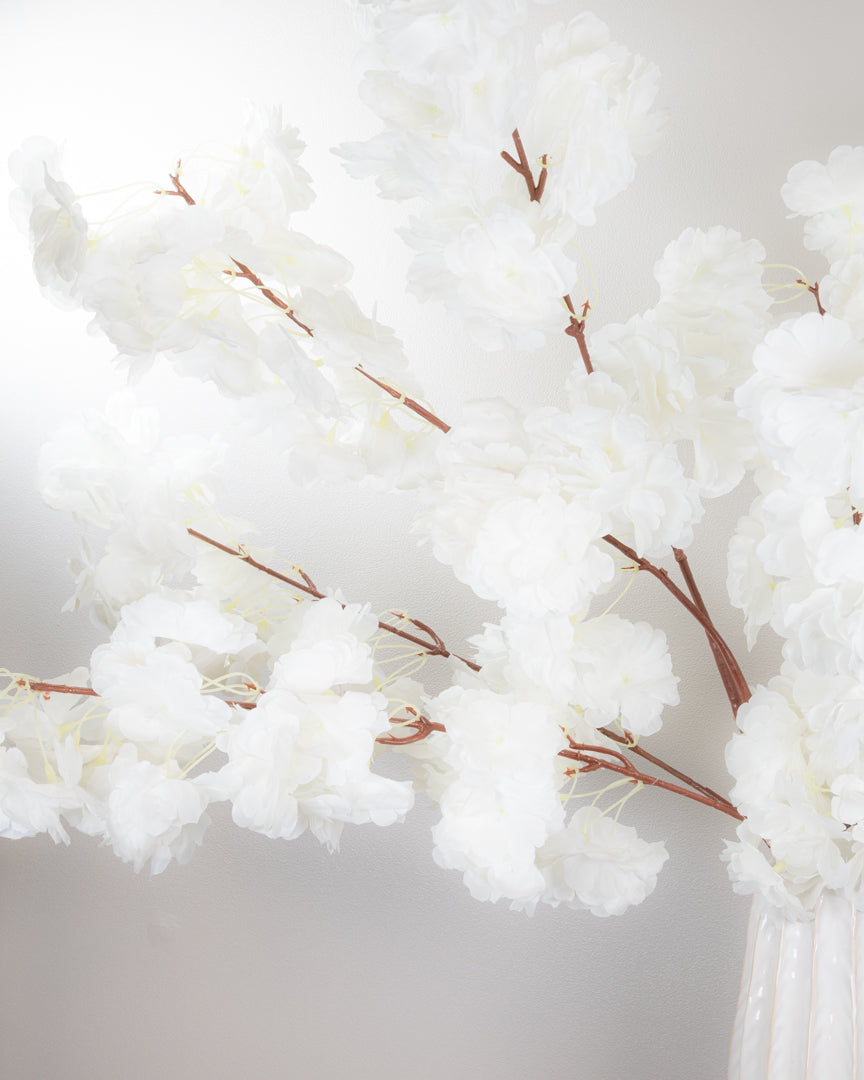 Ivory Blossom Spray - Set of Three