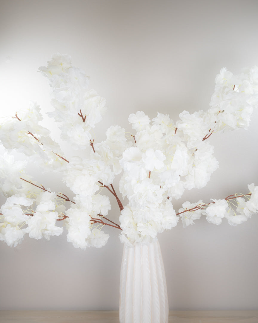 Ivory Blossom Spray - Set of Three