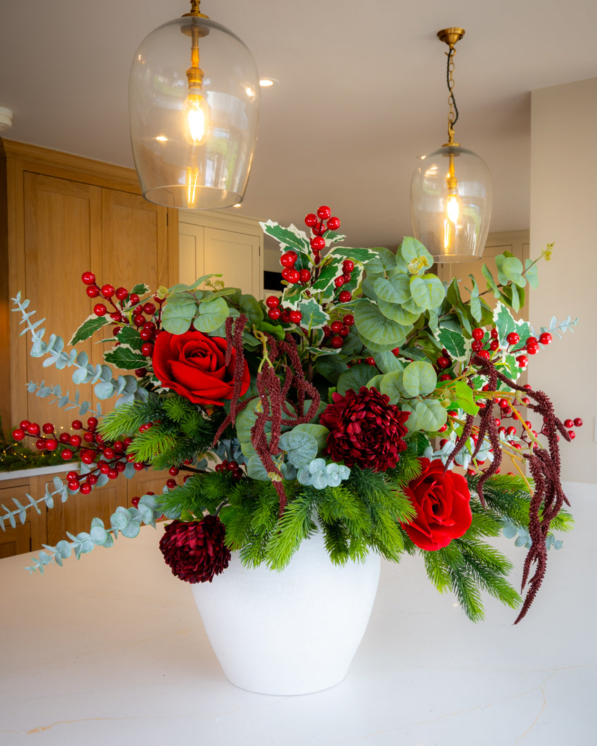 Luxury Winter Red Berry Bouquet
