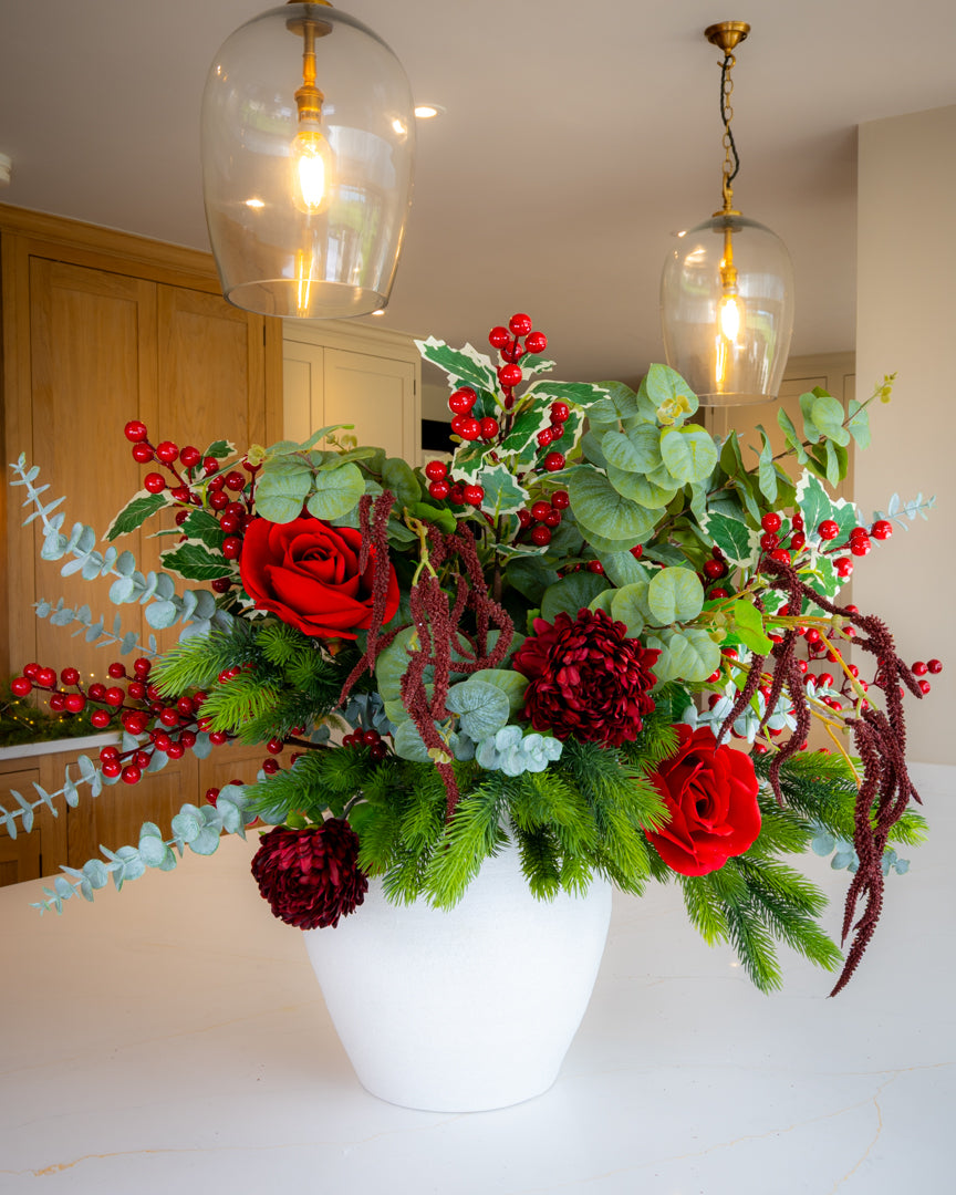 Luxury Winter Red Berry Bouquet