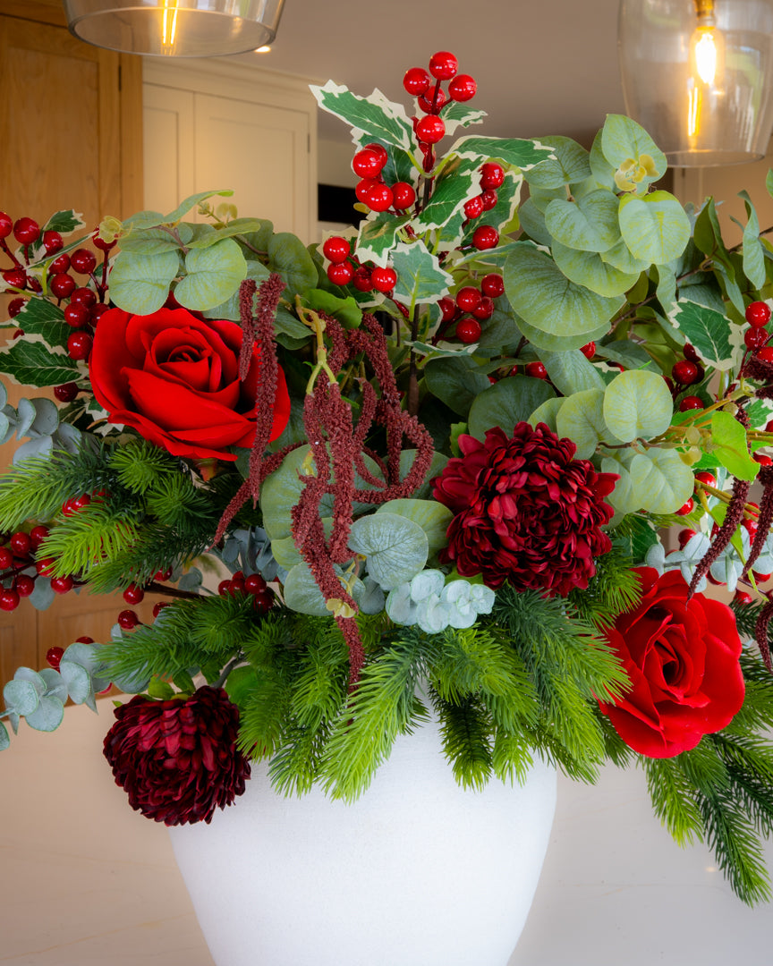 Luxury Winter Red Berry Bouquet