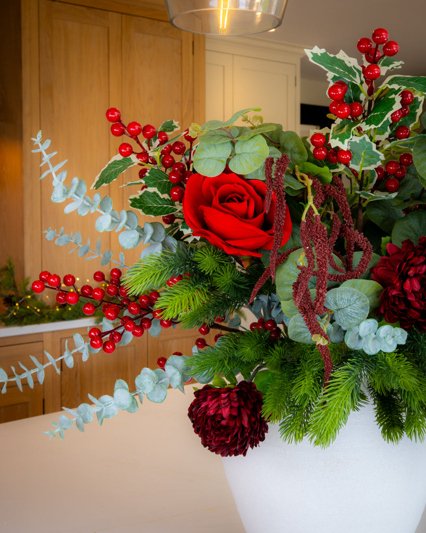 Luxury Winter Red Berry Bouquet