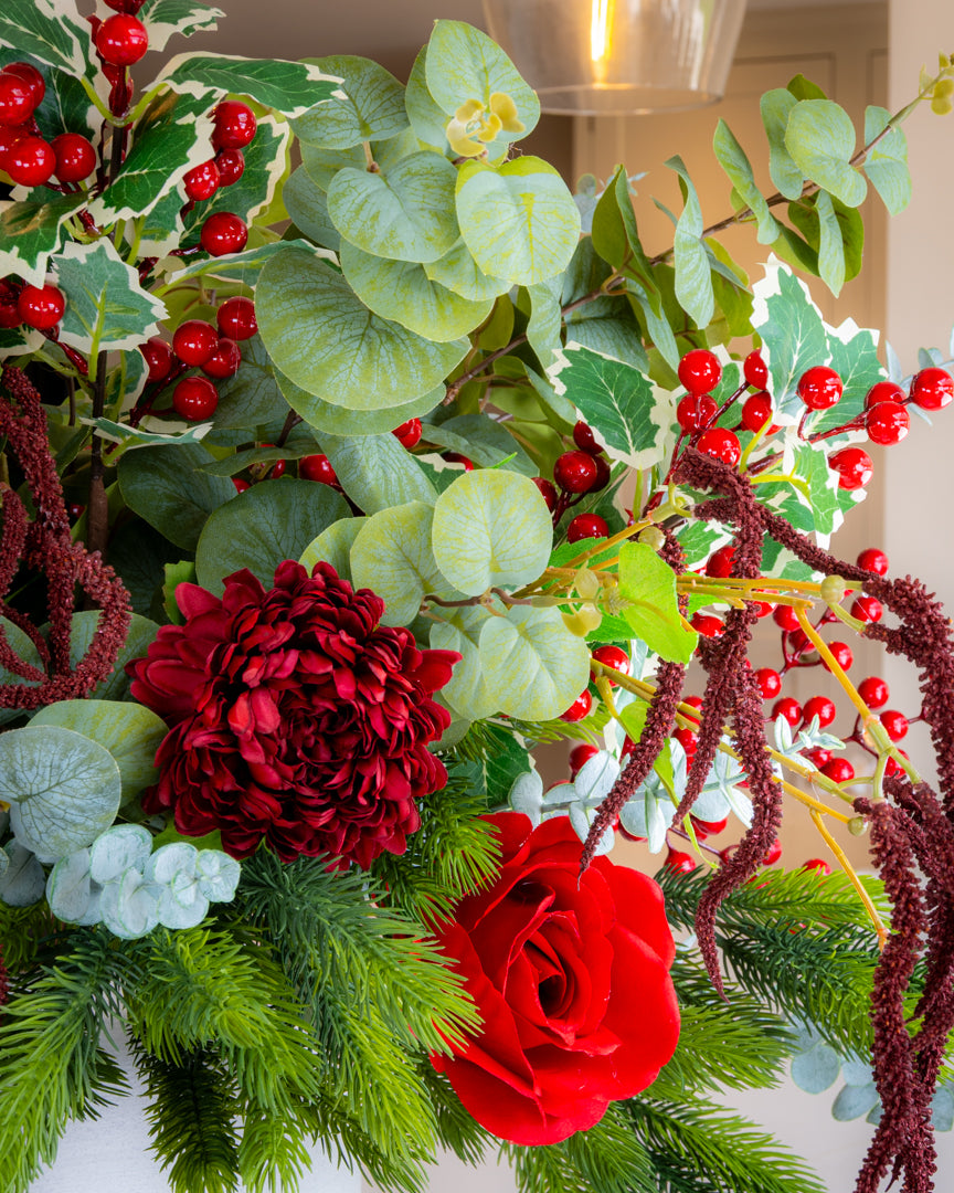 Luxury Winter Red Berry Bouquet