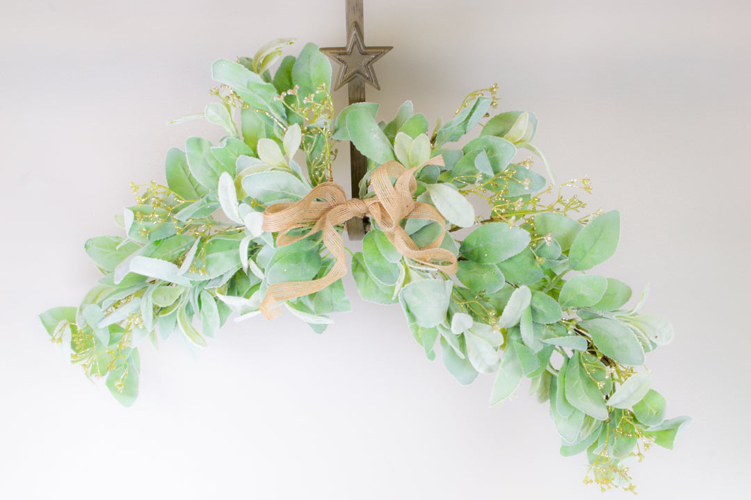 Lambs Ear & Wax Flower Hanger