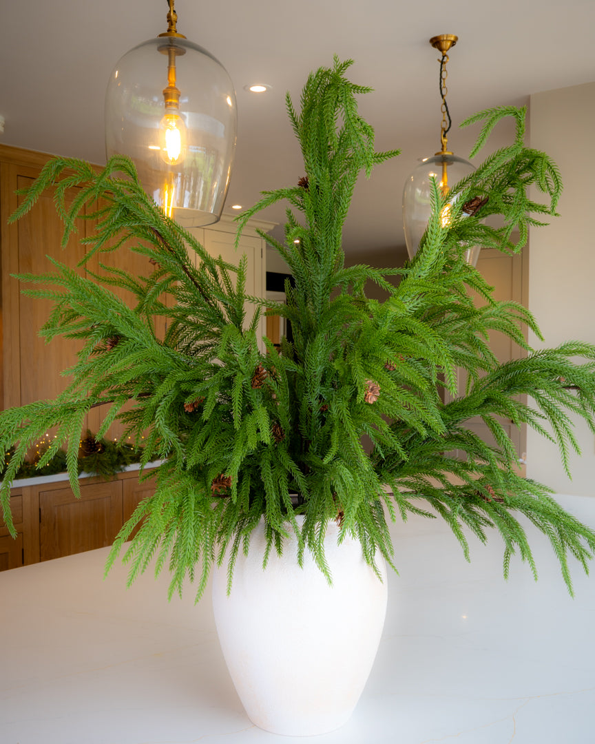 Realistic Weeping Norfolk Pine Branch