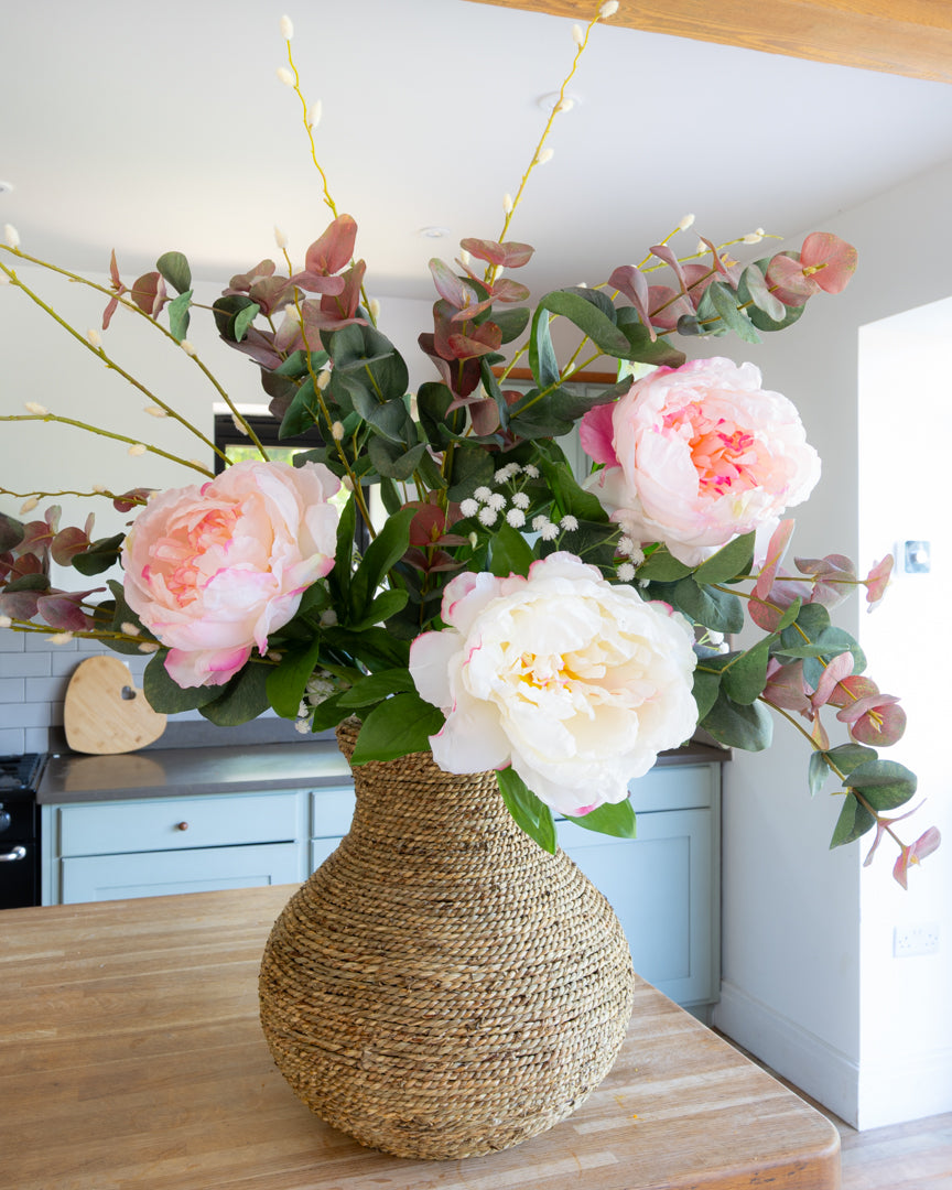 Luxury Peony and Willow Bouquet