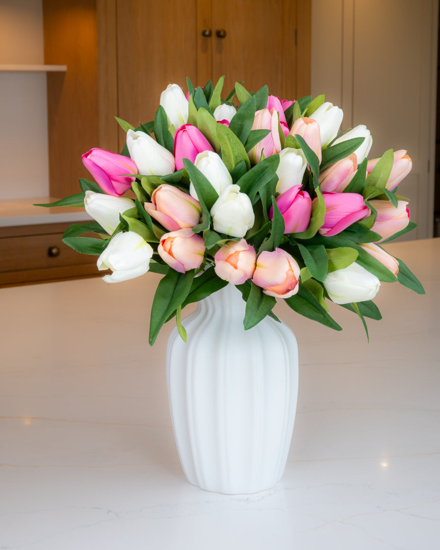 Large Tulip Posy - Pinks
