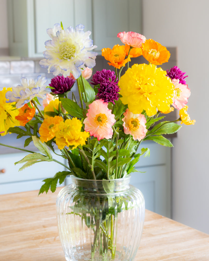 Meadow Poppies in Vase