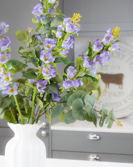 Bell Flower Spray - Purple
