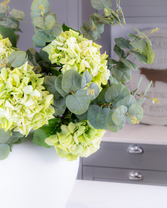 Real-Touch Garden Hydrangea - Green