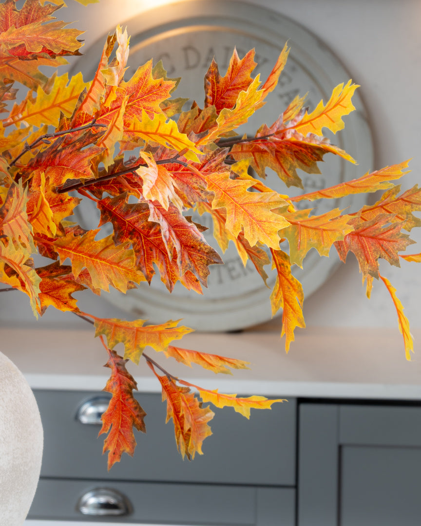 Golden Oak Leaf Spray
