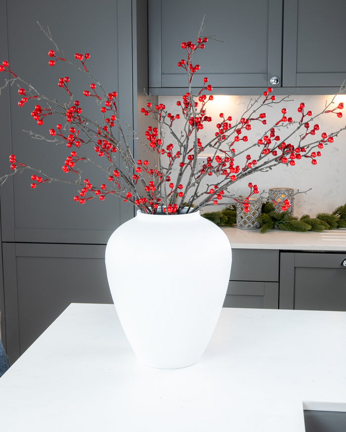 Winter Berry Spray - Red