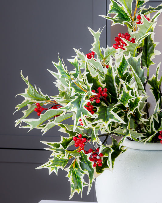 Winter Holly Spray