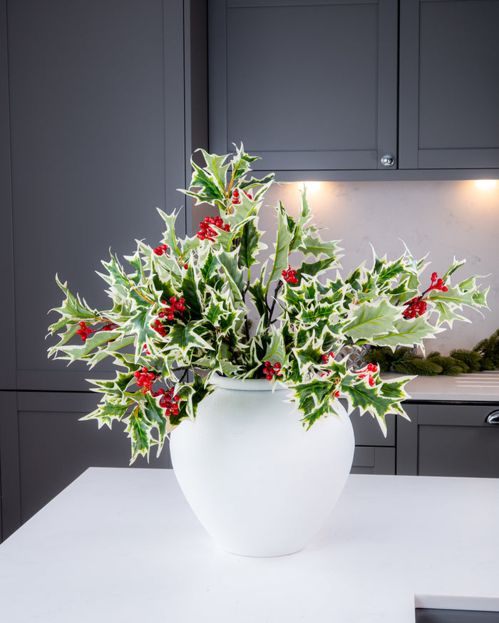 Winter Holly Spray