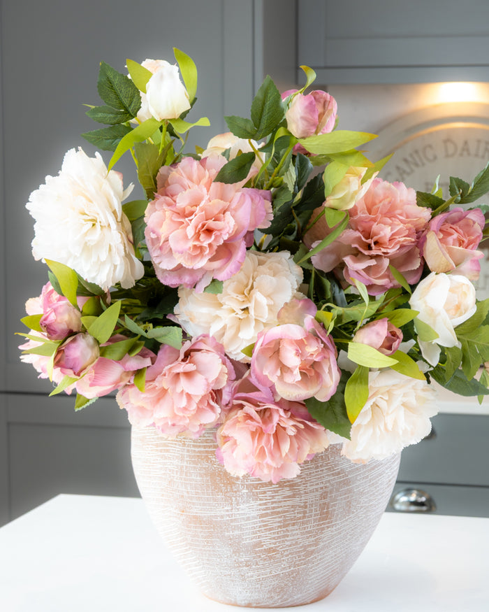 Pink & Cream Peony Bouquet