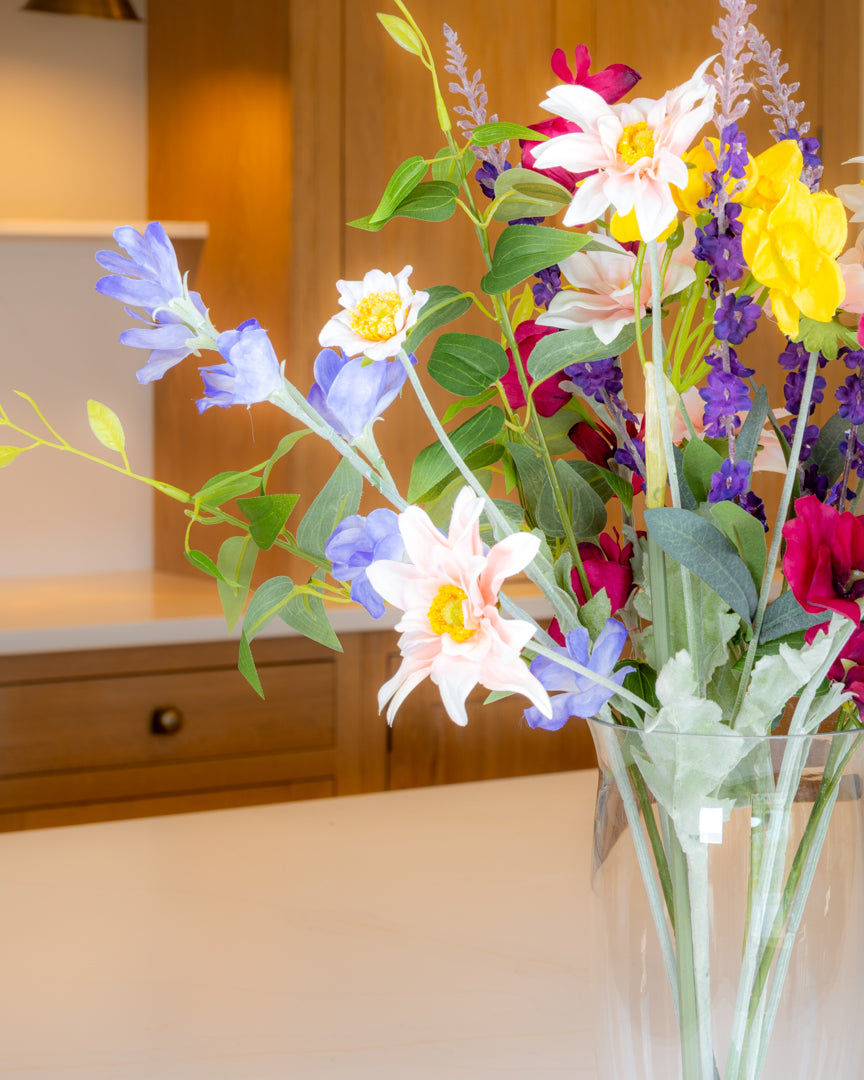Sweet Pea Arrangement in Vase