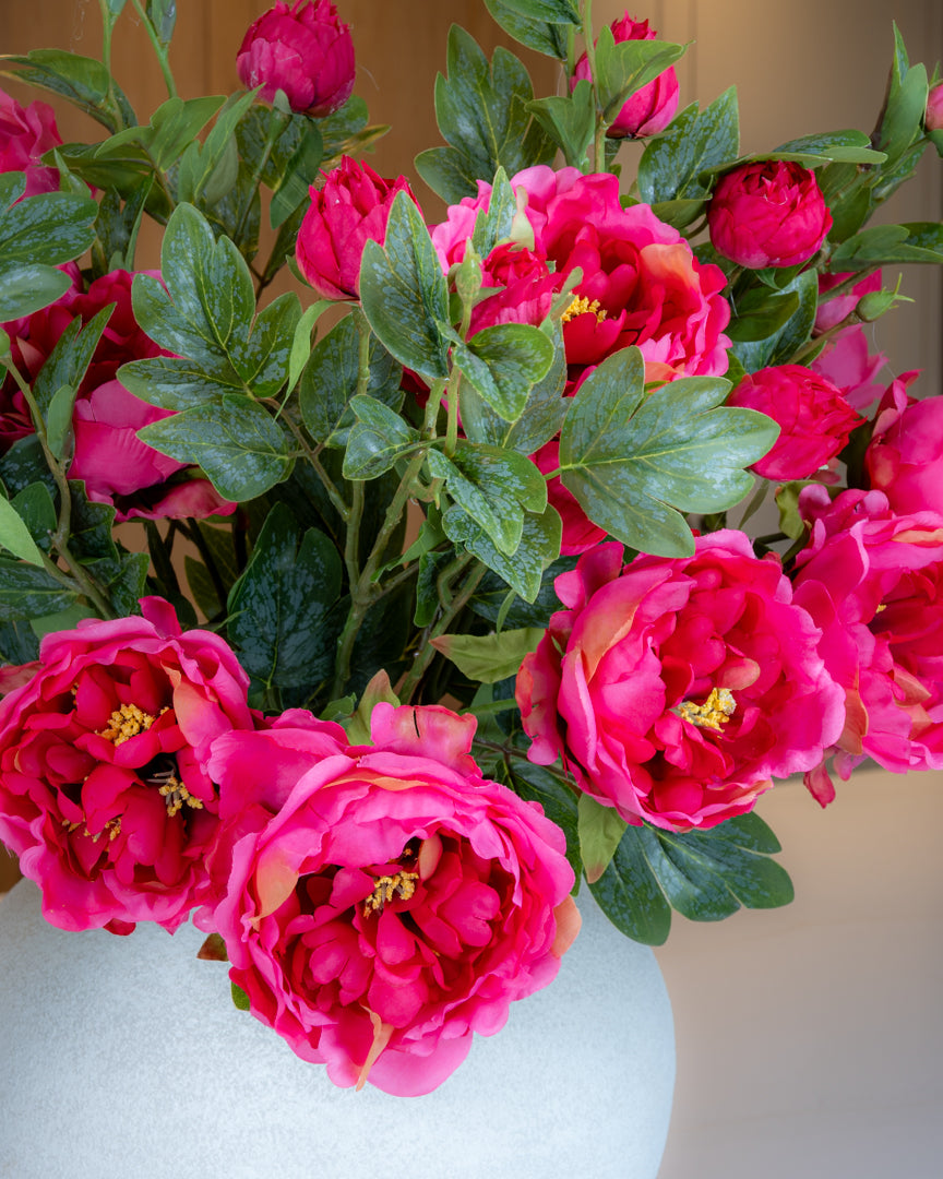 Large Peony Spray - Pink