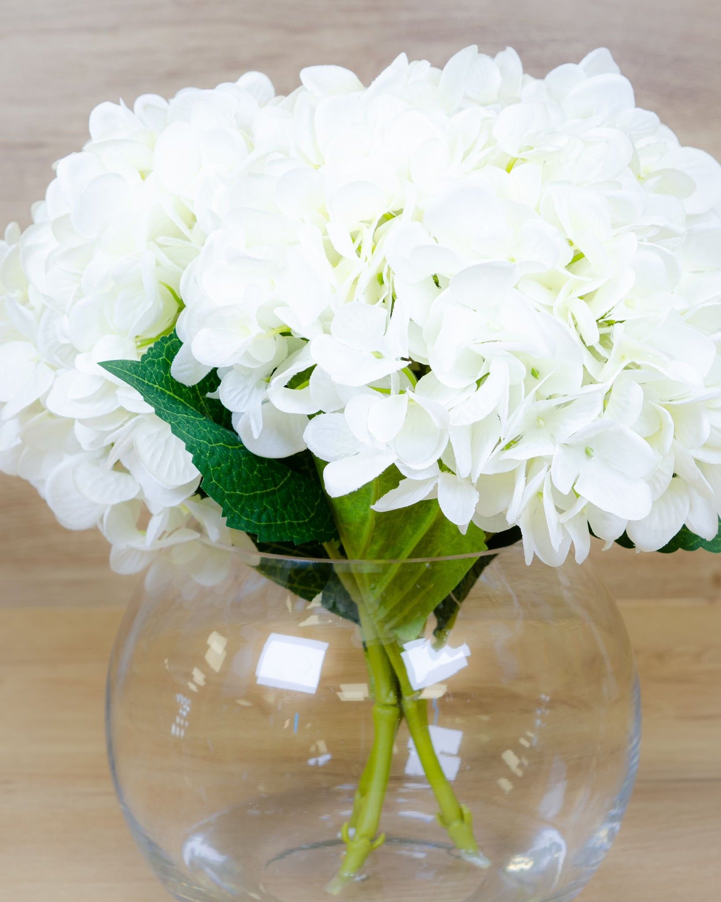 White Hydrangea Fishbowl