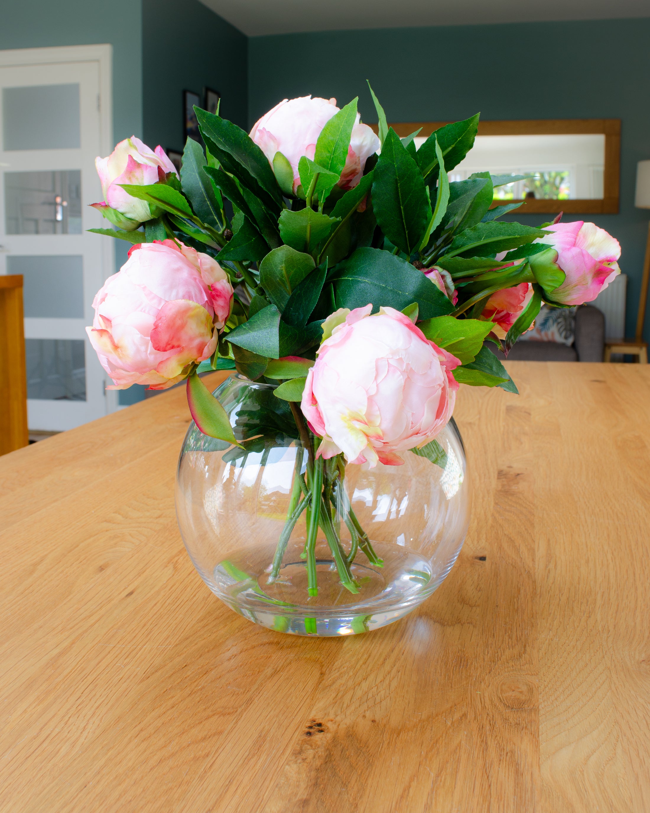 Pink Peony Fishbowl