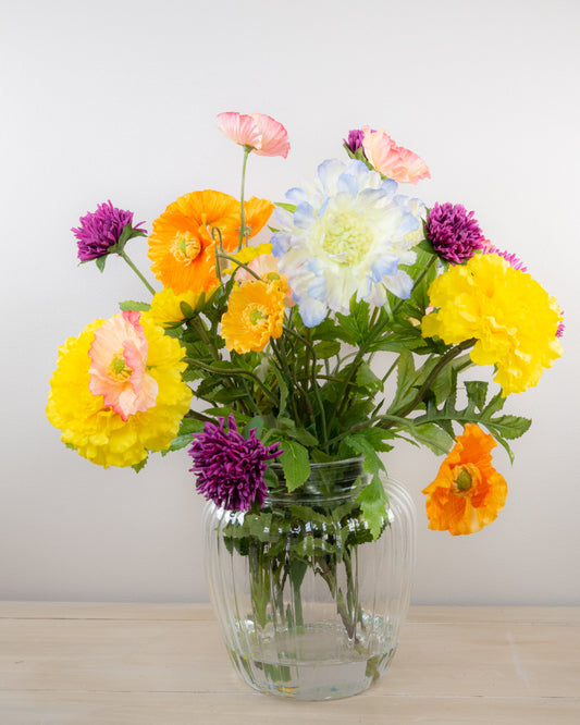 Meadow Poppies in Vase