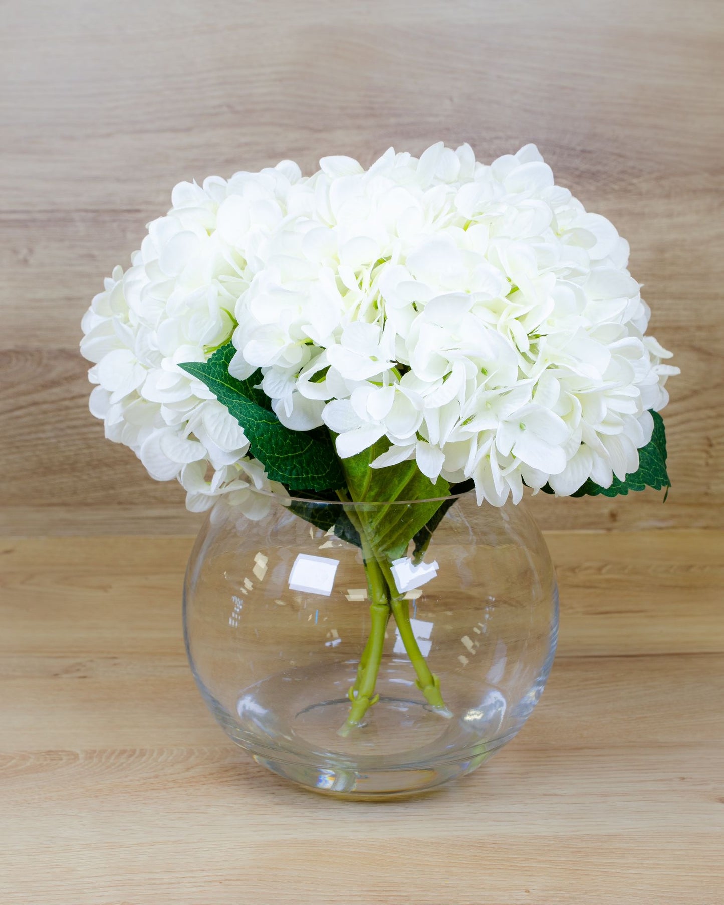 White Hydrangea Fishbowl