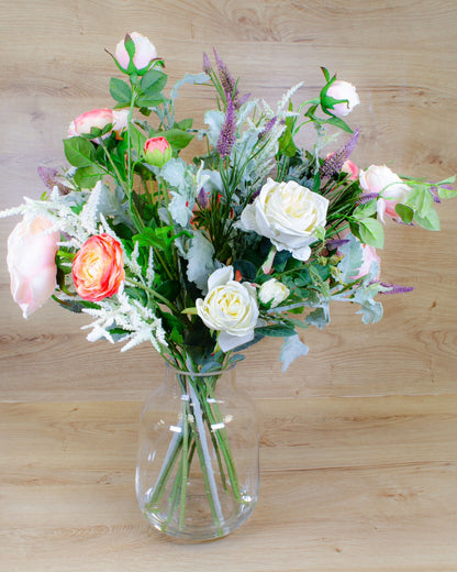 Rose & Ranunculus in Vase