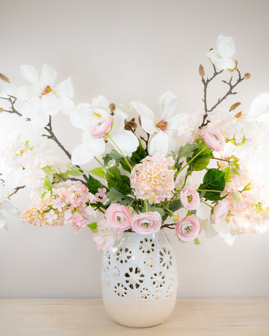Luxury Magnolia, Lilac & Blossom Bouquet